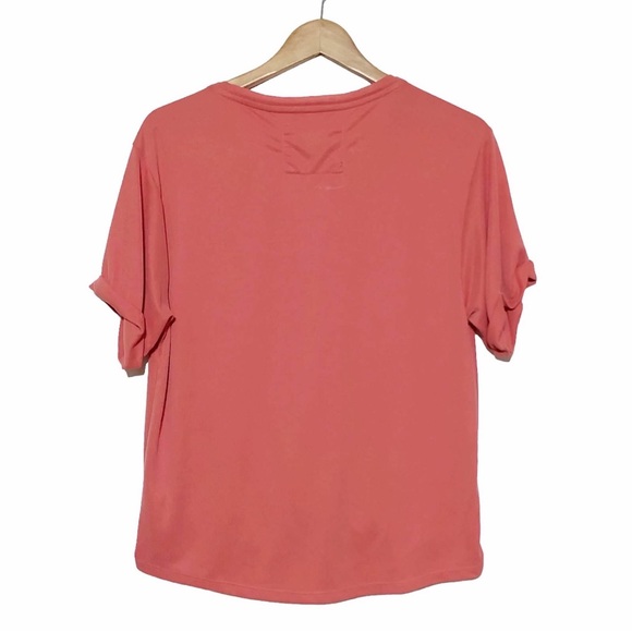 Anthropologie Ribbed Knit Bubble Hem Wrap Blouse - Picture 9 of 14